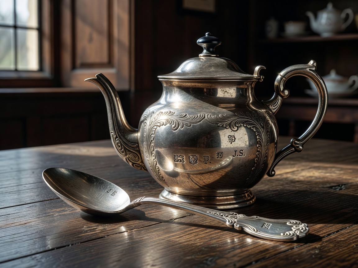 London silver hallmarks and antique silverware